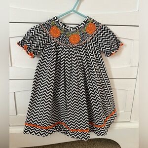 Smocked Halloween dress